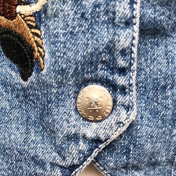 Vintage Acme kids bugs bunny denim vest EUC S(7-8Y) - Picture 5 of 8